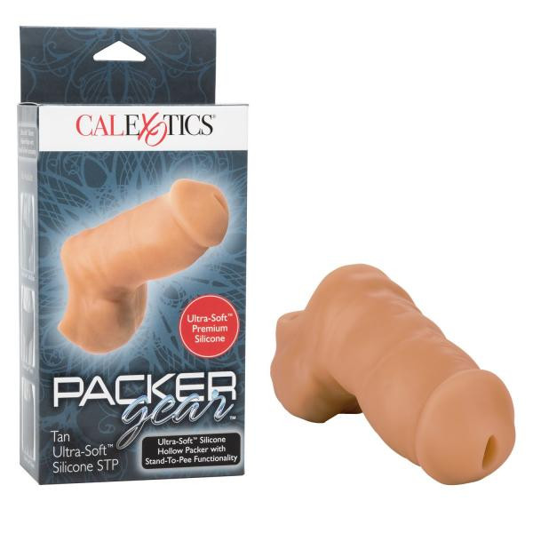 Buy Packer Gear Ultra Soft Tan Stand To Pee Beige Hollow Packer Sex Toys
