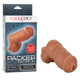 Packer Gear Ultra Soft Brown Stand To Pee Hollow Packer by Cal Exotics - view 4