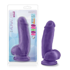 Au Naturel Bold Beefy 7 In Dildo Purple Best Sex Toy