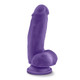 Au Naturel Bold Beefy 7 In Dildo Purple by Blush Novelties - Product SKU BN36441