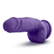Blush Novelties Au Naturel Bold Beefy 7 In Dildo Purple - Product SKU BN36441