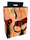 Red Lace Corsette Strap On - OS by Sportsheets - view 2