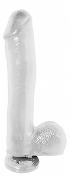 Basix Dong Suction Cup 10 Inch Clear Best Sex Toy