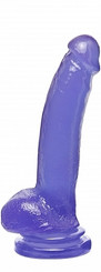 Basix Rubber Works 9 inches Suction Cup Dong Purple Best Sex Toys