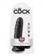 Pipedream King Cock 7 Inches Cock Balls Black - Product SKU PD550623