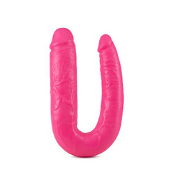 Big As Fuk 18 inches Double Headed Cock Pink Sex Toy
