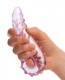 Electric / Hustler Lingerie Glas 6 Lick-it Glass Dildo  inches - Product SKU ELGLAS158