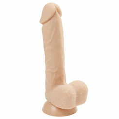 Cloud 9 Platinum Silicone 7 inches Dong Beige Bonus Rings by Cloud 9 Novelties