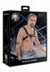 Ouch! Skulls & Bones Male Harness with Spikes Black by Shots Toys - Product SKU SHTOU305BLK