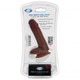 Cloud 9 Dual Density Real Touch 6 inches with Balls Brown by Cloud 9 Novelties - Product SKU WTC702
