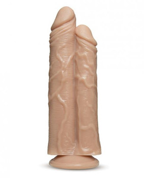 Dr. Skin Dr. Double Stuffed Double Dildo Beige Adult Toys