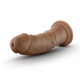 Au Naturel 8in Dildo W/ Suction Cup Mocha by Blush Novelties - view 2