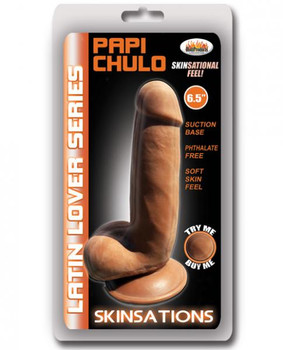 Latin Lover Papi Chulo 6.5 inches Tan Dildo by Hott Products