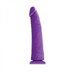 The Colours Pleasures Thin 8 inches Dildo Purple Sex Toy For Sale