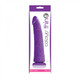 Colours Pleasures Thin 8 inches Dildo Purple by NS Novelties - view 2