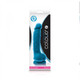 Colours Dual Density 5 inches Dildo Blue by NS Novelties - view 2