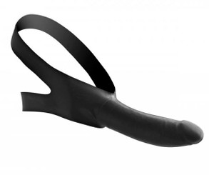 Face Fuk Strap On Mouth Gag Black O/S by XR Brands