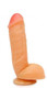 Trigger Dildo with Suction Cup Beige Adult Toy