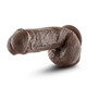 Blush Novelties Dr. Skin Mr. D 8.5in Dildo W/ Suction Cup Chocolate - Product SKU BN15456