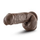Dr. Skin Mr. D 8.5in Dildo W/ Suction Cup Chocolate by Blush Novelties - view 3
