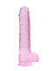 RealShaft Dildo 9in Realistic Dildo W/ Balls Pink by SHOTS AMERICA - view 3