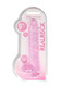 RealShaft Dildo 9in Realistic Dildo W/ Balls Pink by SHOTS AMERICA - view 4