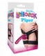 LolliPop Dildo Piper Garter Belt Style Strap On Harness by Curve Novelties