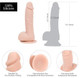 Addiction Mark 7.5 inches Beige Dildo by BMS Enterprises - view 3