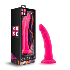Ruse Jimmy Hot Pink Realistic Dildo by Blush Novelties