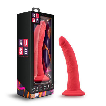 Ruse Jimmy Cerise Red Realistic Dildo Best Sex Toys