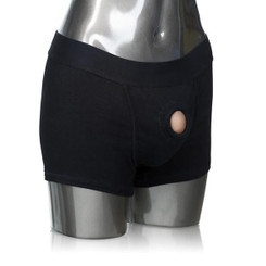 Packer Gear Black Boxer Harness L/XL by Cal Exotics