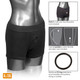 Packer Gear Black Boxer Brief Harness XL/2XL by Cal Exotics - view 4