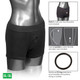 Packer Gear Black Boxer Brief Harness 2XL/3XL by Cal Exotics - view 4