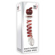 Eves Twisted Crystal Dildo Clear with Red Ribbon Glass by Evolved Novelties - Product SKU ENAEWF49202