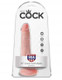 King Cock 6 inches Cock with Balls Beige Dildo by Pipedream - Product SKU PD553121