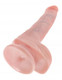 Pipedream King Cock 6 inches Cock with Balls Beige Dildo - Product SKU PD553121