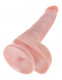 King Penis 6 inches Penis with Balls Beige Dildo by Pipedream Products - view 3