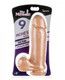 SI Novelties Thick Cock Balls 9 Inches Suction Cup Beige Dildo - Product SKU SIN30210