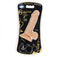 Pro Sensual Premium Silicone Dong 6 inch with 3 C-Rings Beige by Cloud 9 Novelties - view 4