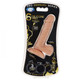 Pro Sensual Premium Silicone Dong 6 inch with 3 C-Rings Tan by Cloud 9 Novelties - view 4