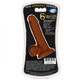 Pro Sensual Premium Silicone Dong 6 inch with 3 C-Rings Brown by Cloud 9 Novelties - Product SKU WTC852844