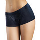 Temptasia Panty Harness Briefs Medium Black by Blush Novelties - Product SKU BN87235