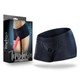 Blush Novelties Temptasia Panty Harness Briefs Medium Black - Product SKU BN87235