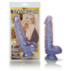 Cal Exotics Crystal Cote Dong Purple 7 inches Suction Cup - Product SKU SE0250-14