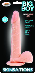 Skinsations Big Boy Beige Dildo by Hott Products