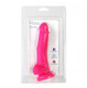 Billee 7 inches Realistic Silicone Dong Neon Pink by Maia Toys - view 3