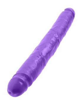Dillio Purple 12 inches Double Dong Adult Toy