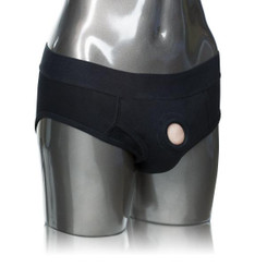 Packer Gear Black Brief Harness XL/2XL by Cal Exotics