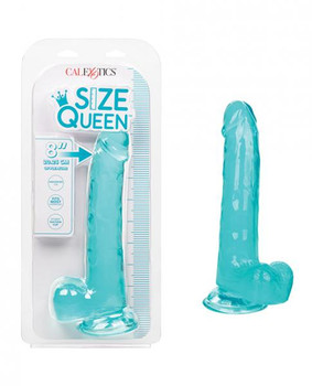 Size Queen 8in Blue Adult Sex Toy