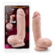 X5 Plus 8.5 inches Cock Realistic Balls Beige Dildo by Blush Novelties - Product SKU BN52583